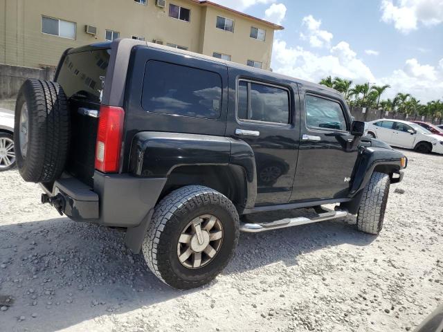 5GTDN13E178232613 - 2007 HUMMER H3 BLACK photo 3