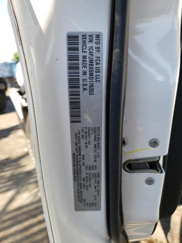 1C4PJMBX6MD176353 - 2021 JEEP CHEROKEE TRAILHAWK თეთრი ფოტო 12