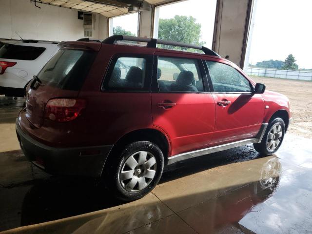 JA4LZ31F06U032112 - 2006 MITSUBISHI OUTLANDER LS BURGUNDY photo 3