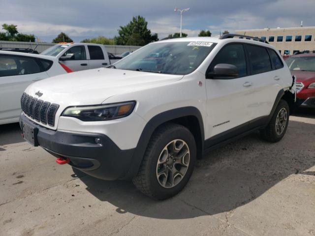 1C4PJMBX7LD583113 - 2020 JEEP CHEROKEE TRAILHAWK WHITE photo 1