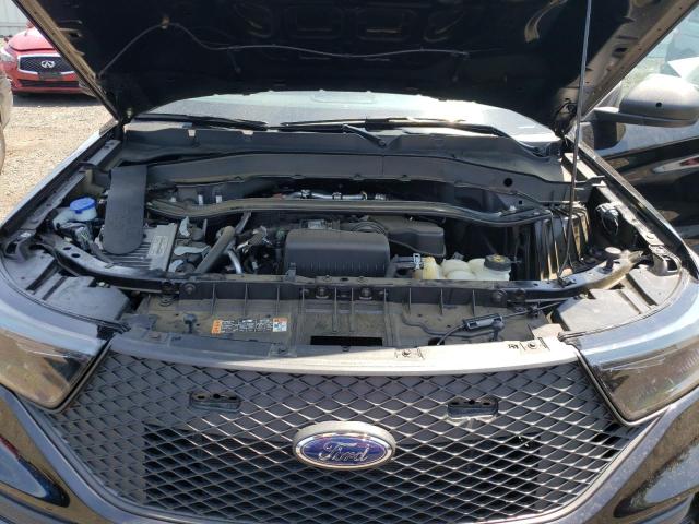 1FM5K8ABXNGB77261 - 2022 FORD EXPLORER POLICE INTERCEPTOR 黑色 照片 12