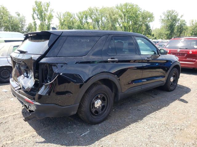 1FM5K8ABXNGB77261 - 2022 FORD EXPLORER POLICE INTERCEPTOR 黑色 照片 3