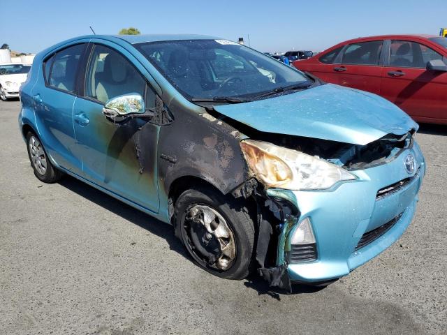 JTDKDTB3XC1030580 - 2012 TOYOTA PRIUS C TURQUOISE photo 4