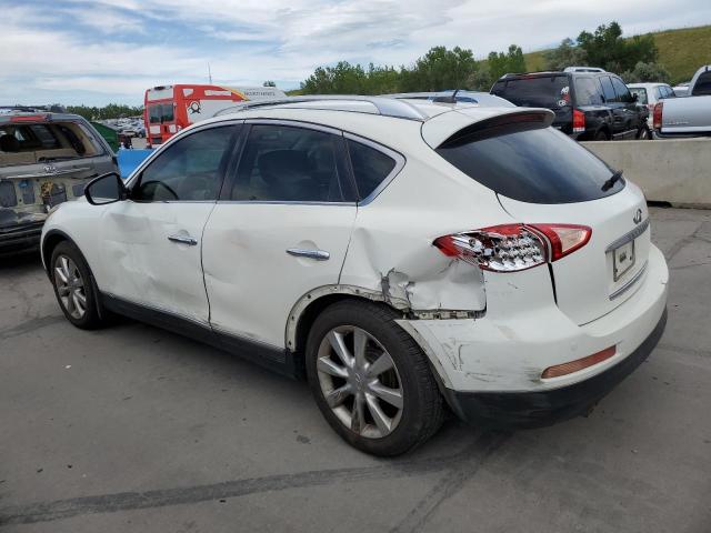 JNKAJ09F58M350171 - 2008 INFINITI EX35 BASE თეთრი ფოტო 2