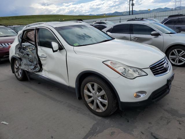 JNKAJ09F58M350171 - 2008 INFINITI EX35 BASE თეთრი ფოტო 4