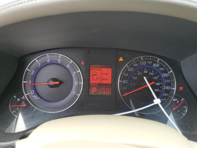 JNKAJ09F58M350171 - 2008 INFINITI EX35 BASE თეთრი ფოტო 9