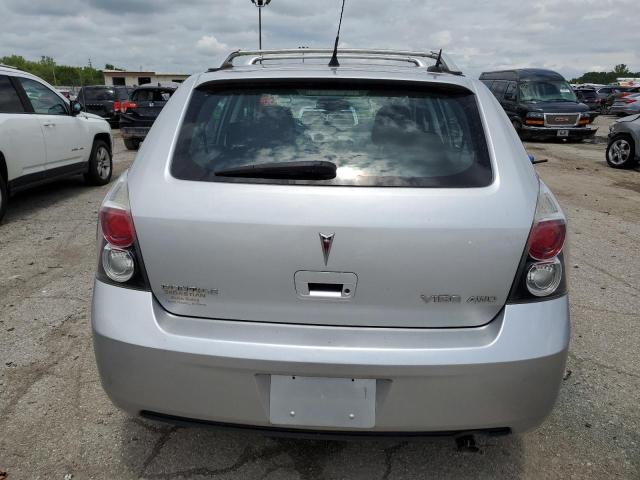 5Y2SM67059Z405320 - 2009 PONTIAC VIBE SILVER photo 6