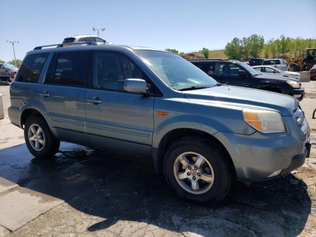 2HKYF18576H541310 - 2006 HONDA PILOT EX TEAL photo 4