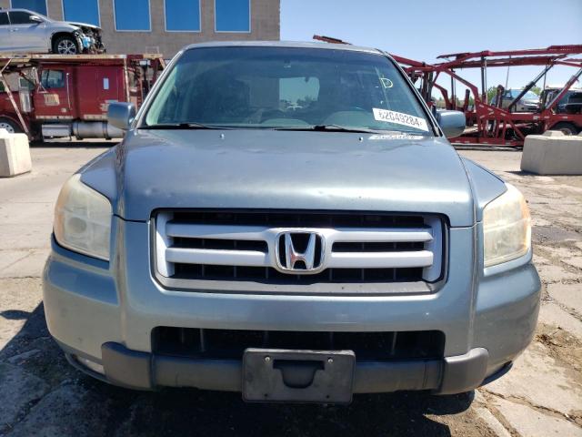 2HKYF18576H541310 - 2006 HONDA PILOT EX TEAL photo 5