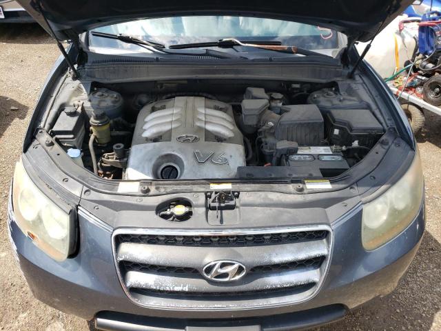 5NMSH13E27H067501 - 2007 HYUNDAI SANTA FE SE GRAY photo 11