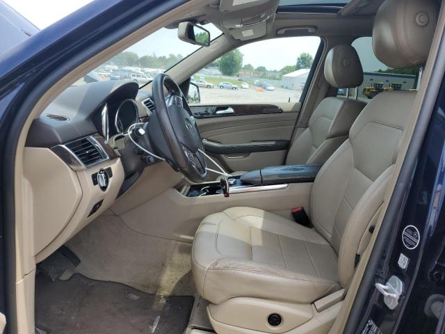 4JGDA5HB2FA457375 - 2015 MERCEDES-BENZ ML 350 4MATIC BLUE photo 7