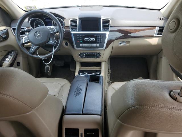 4JGDA5HB2FA457375 - 2015 MERCEDES-BENZ ML 350 4MATIC BLUE photo 8