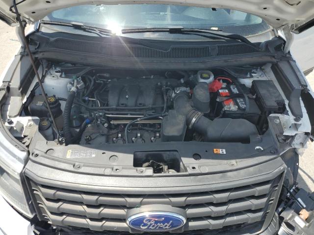 1FM5K8AR5KGB43785 - 2019 FORD EXPLORER POLICE INTERCEPTOR WHITE photo 12