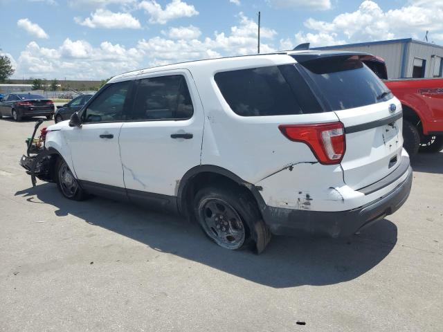 1FM5K8AR5KGB43785 - 2019 FORD EXPLORER POLICE INTERCEPTOR WHITE photo 2