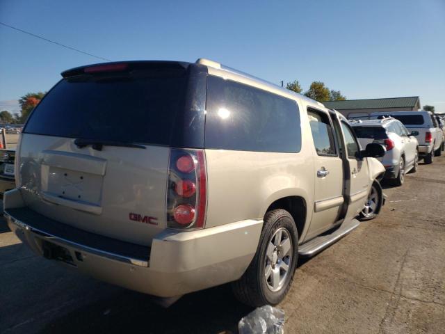 1GKFK66817J157484 - 2007 GMC YUKON XL DENALI TAN photo 4