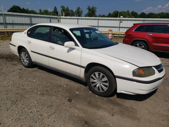 2G1WF52E159396069 - 2005 CHEVROLET IMPALA WHITE photo 4