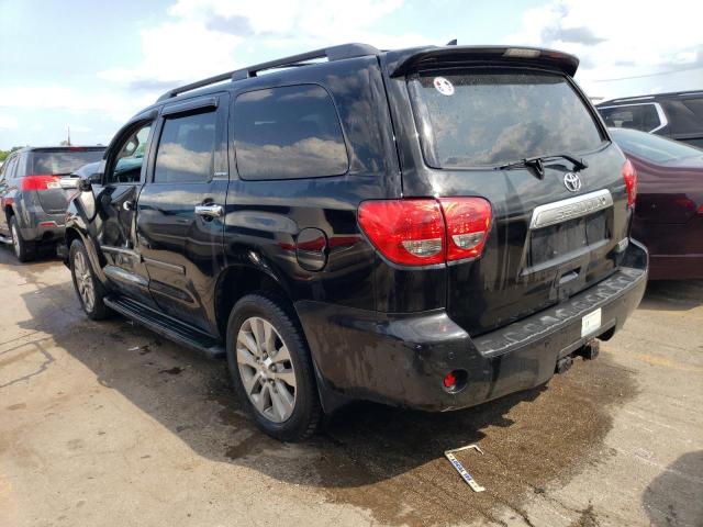 5TDJY5G19BS053076 - 2011 TOYOTA SEQUOIA LIMITED BLACK photo 2