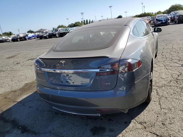 5YJSA1H13EFP37100 - 2014 TESLA MODEL S CHARCOAL photo 6