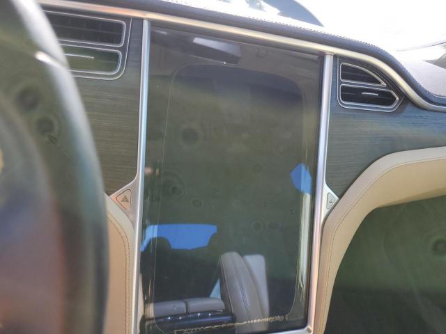 5YJSA1H13EFP37100 - 2014 TESLA MODEL S CHARCOAL photo 9