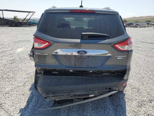 1FMCU9J91FUB96174 - 2015 FORD ESCAPE TITANIUM GRAY photo 6