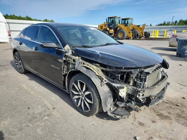 1G1ZE5ST6HF104801 - 2017 CHEVROLET MALIBU LT BLACK photo 4