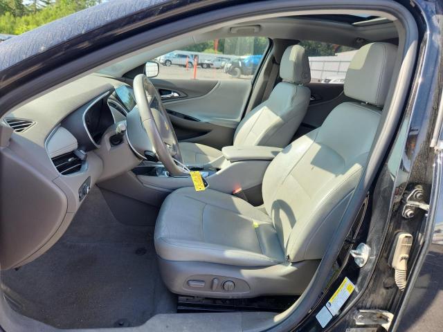 1G1ZE5ST6HF104801 - 2017 CHEVROLET MALIBU LT BLACK photo 7