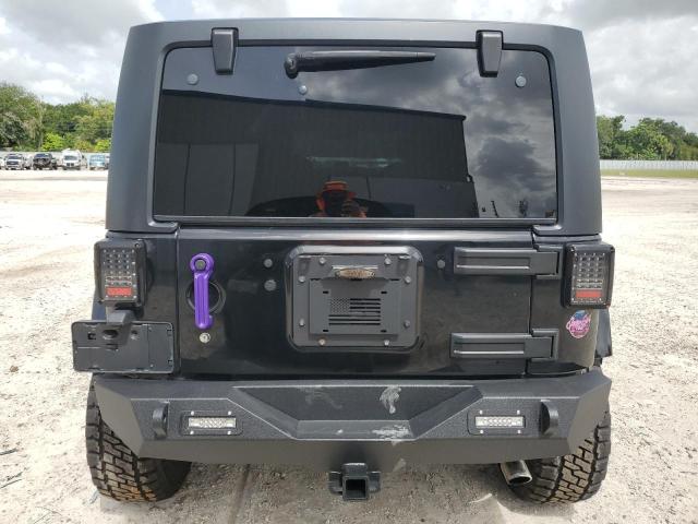 1C4AJWAG5EL225584 - 2014 JEEP WRANGLER SPORT BLACK photo 6