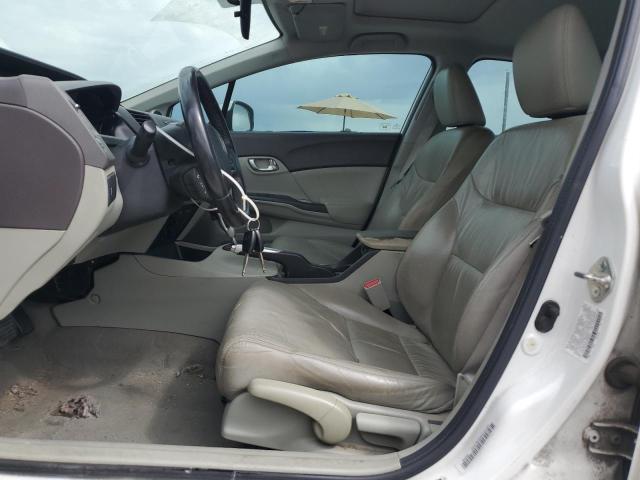 2HGFB2F97CH568589 - 2012 HONDA CIVIC EXL თეთრი ფოტო 7