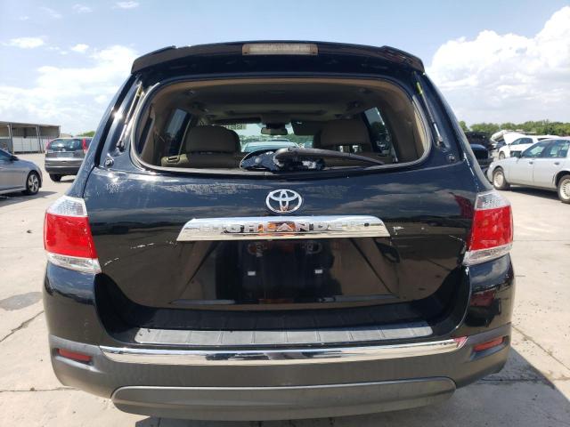 5TDZK3EH0CS055731 - 2012 TOYOTA HIGHLANDER BASE BLACK photo 6