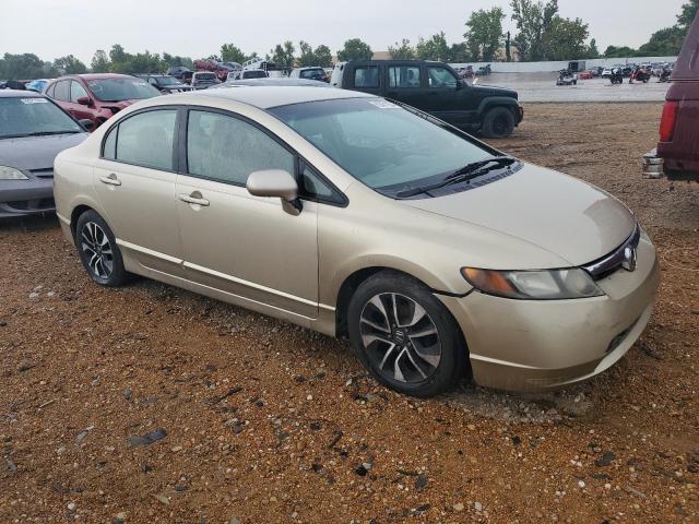 1HGFA16548L112098 - 2008 HONDA CIVIC LX TAN photo 4