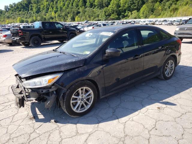 1FADP3F22JL286303 - 2018 FORD FOCUS SE BLACK photo 1