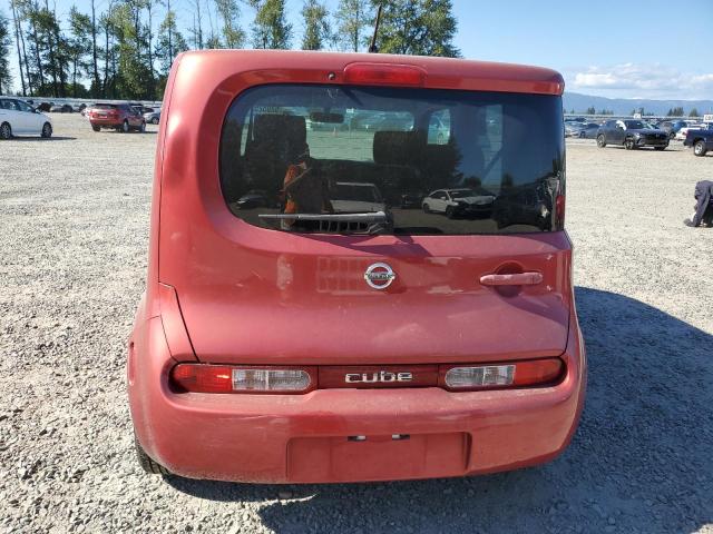 JN8AZ28R89T118838 - 2009 NISSAN CUBE BASE RED photo 6