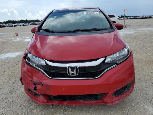 3HGGK5H42KM728370 - 2019 HONDA FIT LX RED photo 5