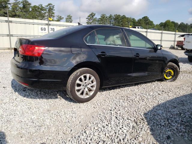 3VWD07AJ4EM288673 - 2014 VOLKSWAGEN JETTA SE BLACK photo 3