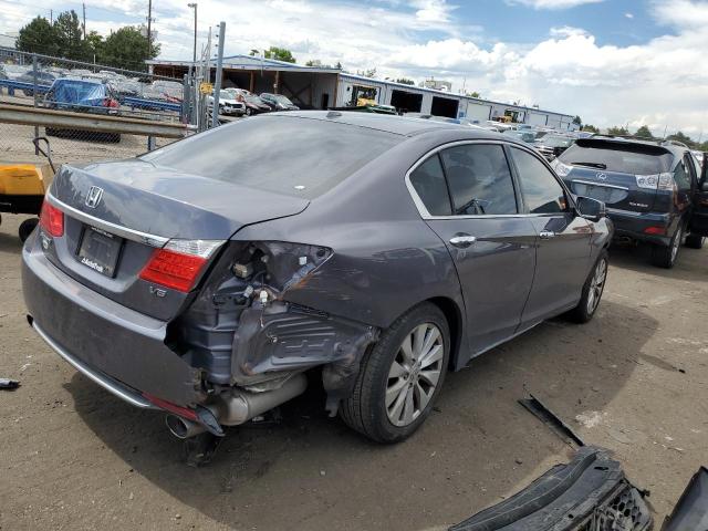 1HGCR3F83EA039668 - 2014 HONDA ACCORD EXL GRAY photo 3