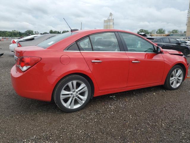 1G1PG5SBXG7100980 - 2016 CHEVROLET CRUZE LIMI LTZ RED photo 3