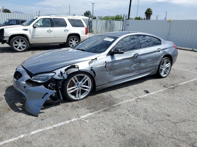 WBA6D4C58GD977125 - 2016 BMW 650 I GRAN COUPE GRAY photo 1