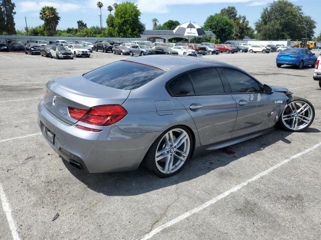 WBA6D4C58GD977125 - 2016 BMW 650 I GRAN COUPE GRAY photo 3