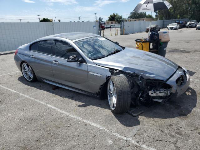 WBA6D4C58GD977125 - 2016 BMW 650 I GRAN COUPE GRAY photo 4