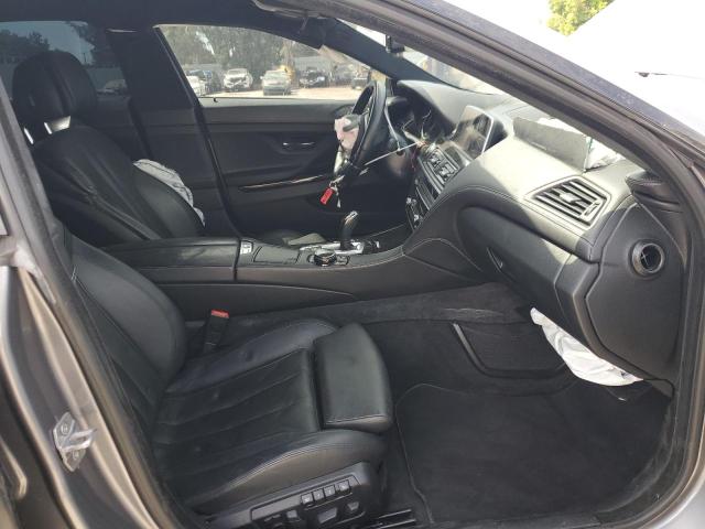 WBA6D4C58GD977125 - 2016 BMW 650 I GRAN COUPE GRAY photo 7