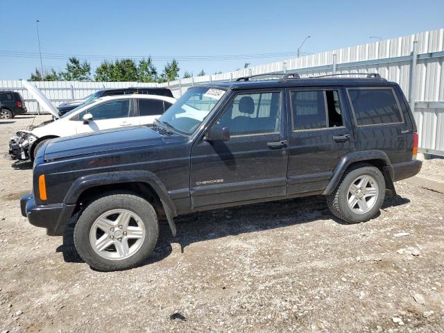 1J4FF58S11L581448 - 2001 JEEP CHEROKEE CLASSIC BLACK photo 1