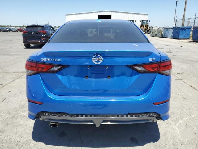 3N1AB8DV2NY321542 - 2022 NISSAN SENTRA SR BLUE photo 6