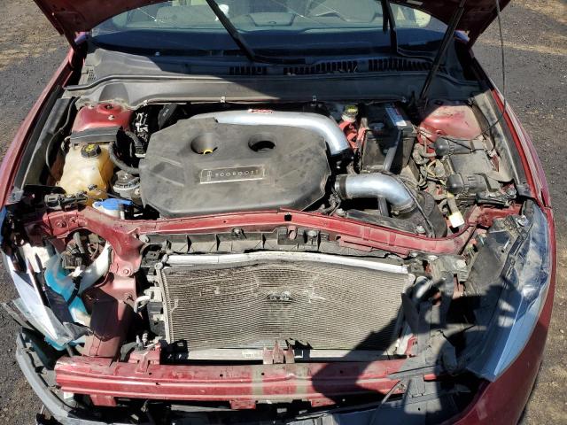 3LN6L2G92ER822514 - 2014 LINCOLN MKZ MAROON photo 11