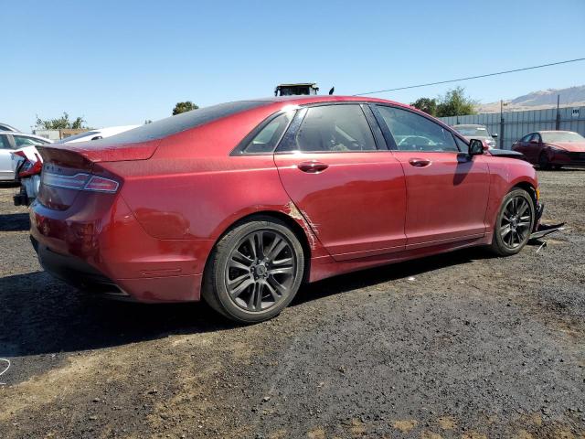 3LN6L2G92ER822514 - 2014 LINCOLN MKZ MAROON photo 3