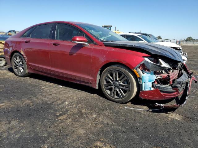 3LN6L2G92ER822514 - 2014 LINCOLN MKZ MAROON photo 4