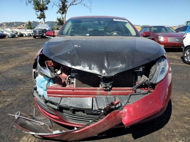 3LN6L2G92ER822514 - 2014 LINCOLN MKZ MAROON photo 5
