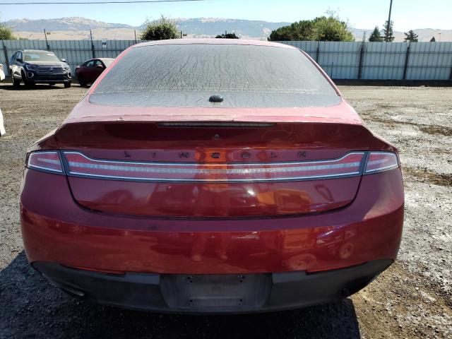 3LN6L2G92ER822514 - 2014 LINCOLN MKZ MAROON photo 6