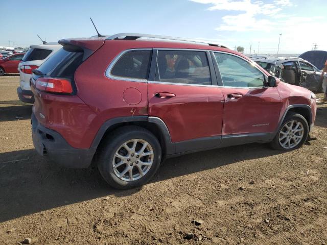 1C4PJLCB9FW712541 - 2015 JEEP CHEROKEE LATITUDE RED photo 3