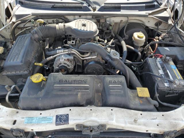 1B7GL2AX4YS648955 - 2000 DODGE DAKOTA QUAD WHITE photo 11