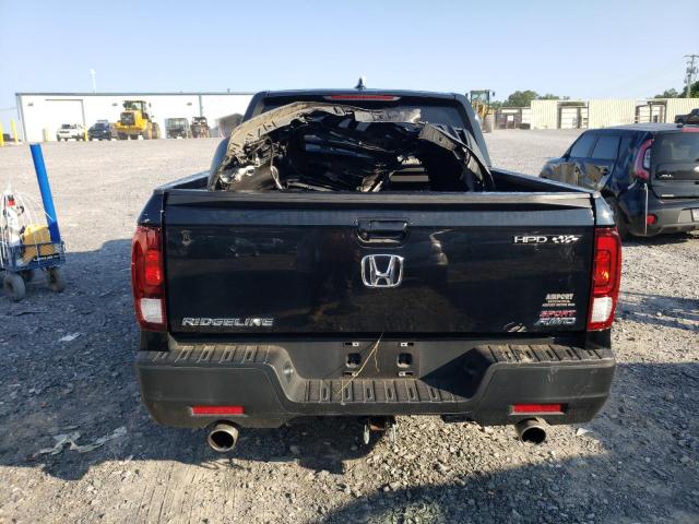 5FPYK3F17MB010330 - 2021 HONDA RIDGELINE SPORT BLACK photo 6